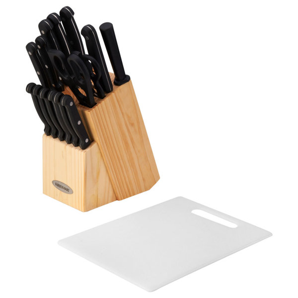 farberware 17 piece knife set